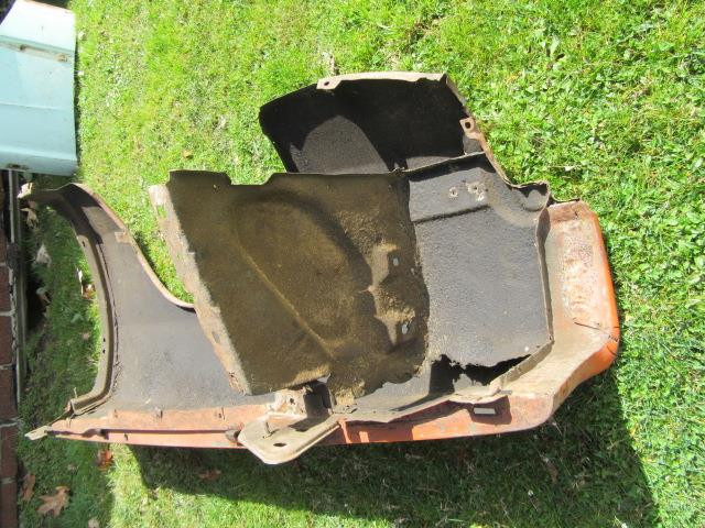 1969 Dodge Charger Passenger's Side Fender F # 470 B-Body Mopar Used