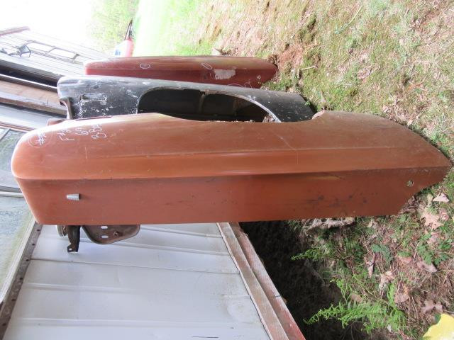 1969 Passenger's Side Fender F # 245 Mopar B-Body Used