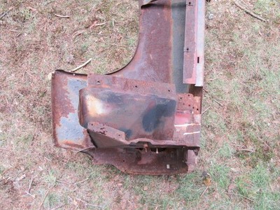 1969 Plymouth Driver's Side Fender F # 279 Mopar Used B-Body