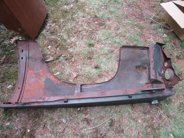 1969 Plymouth Passenger's Side Fender F # 244 Mopar B-Body Used