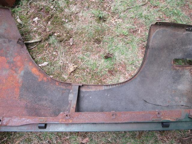 1969 Plymouth Passenger's Side Fender F # 244 Mopar B-Body Used