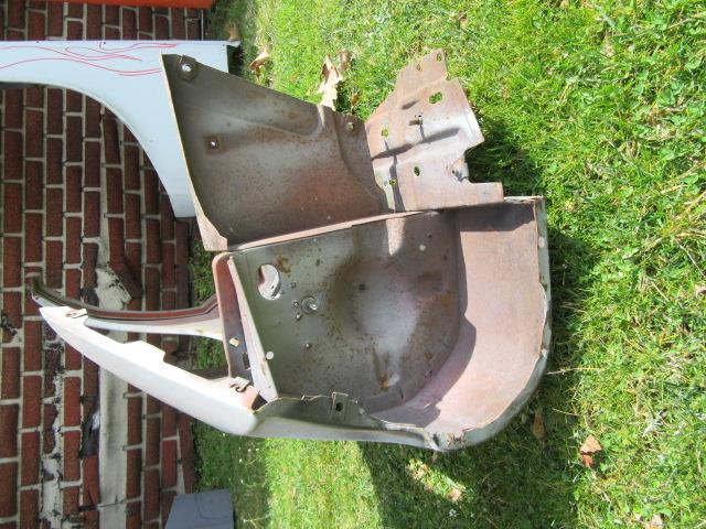 1972 Dodge Challenger Driver's Side Modified Fender F # 468 E-Body Mopar Used