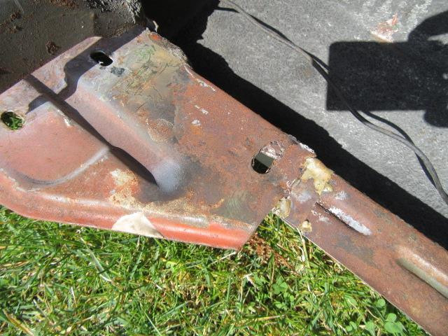 1972 Dodge Challenger Driver's Side Modified Fender F # 468 E-Body Mopar Used