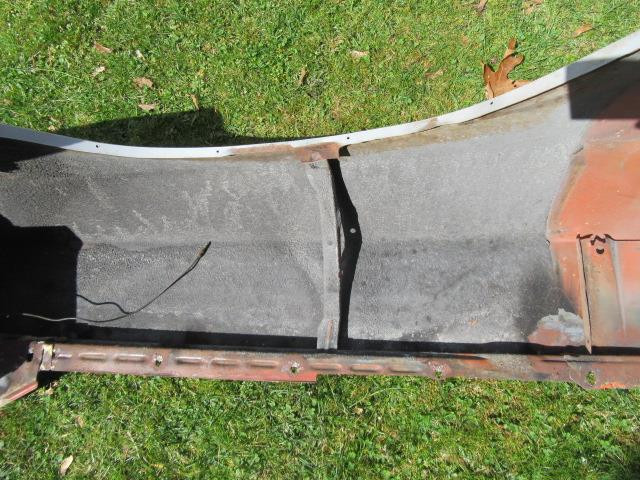 1972 Dodge Challenger Driver's Side Modified Fender F # 468 E-Body Mopar Used