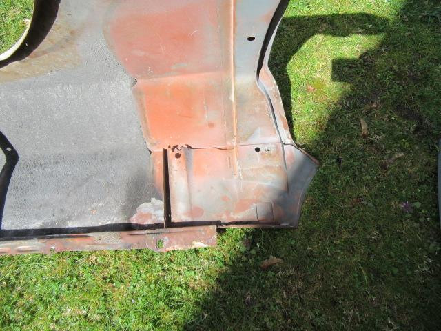 1972 Dodge Challenger Driver's Side Modified Fender F # 468 E-Body Mopar Used