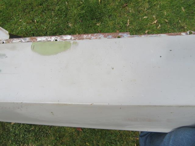 1972 Dodge Challenger Driver's Side Modified Fender F # 468 E-Body Mopar Used