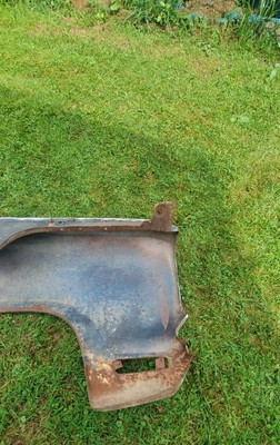 1972-80 Dodge Truck Driver's Fender Mopar Red Express Ramcharger F#388 Used