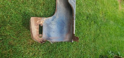 1972-80 Dodge Truck Driver's Fender Mopar Red Express Ramcharger F#388 Used