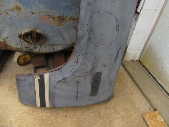 1978 Dodge Truck Driver's Side Fender F # 492 Mopar - Used