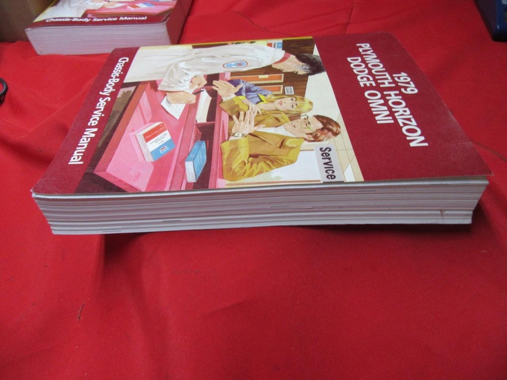 1979 Plymouth Horizon Dodge Omni Chassis-Body Service Man. #81-270-9003