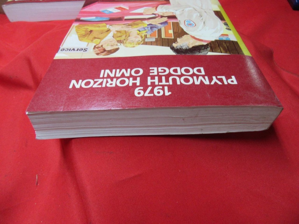 1979 Plymouth Horizon Dodge Omni Chassis-Body Service Man. #81-270-9003