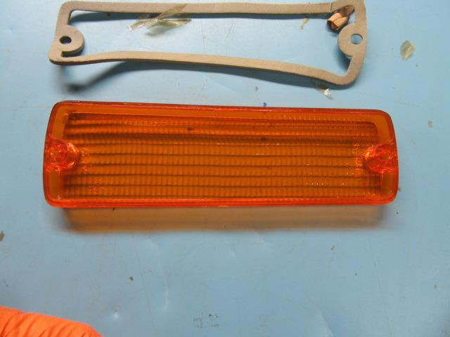 2 - NOS Mopar 3744293 Amber Park Lite Lens,