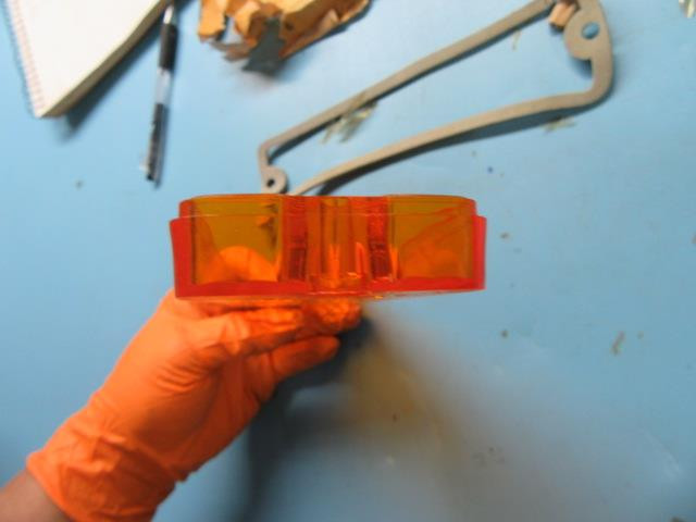 2 - NOS Mopar 3744293 Amber Park Lite Lens,