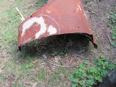 Used 1964 Dodge Driver's Side Fender F # 186 Mopar
