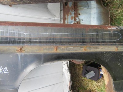 Used 1965-66 Fury Driver's Side Fender F # 188 Mopar B-Body