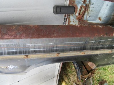 Used 1965-66 Fury Driver's Side Fender F # 188 Mopar B-Body