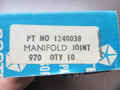 1-NOS Mopar 1240038 Manifold Joint