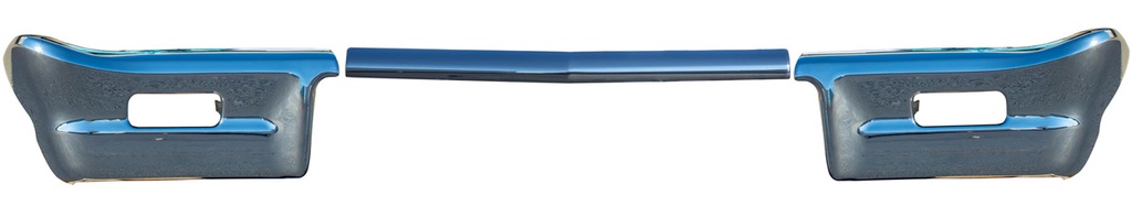 Front Bumper (3pcs) - 64 Bel Air Biscayne Impala