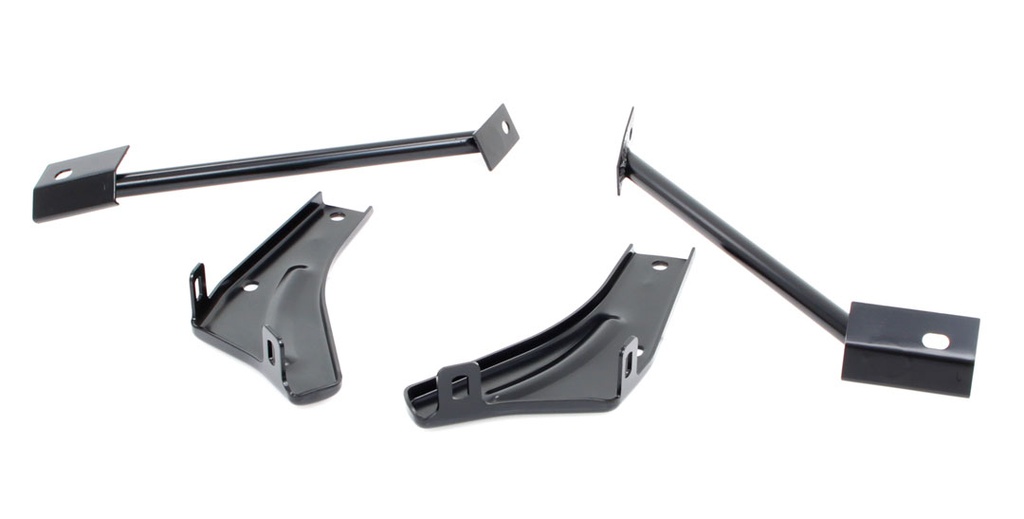 Front Bumper Bracket Set (4pcs) - 66-67 Fairlane; 67 Ranchero