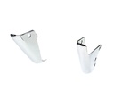 Front Bumper Guards - Chrome - Pair - 59 Chevy Impala
