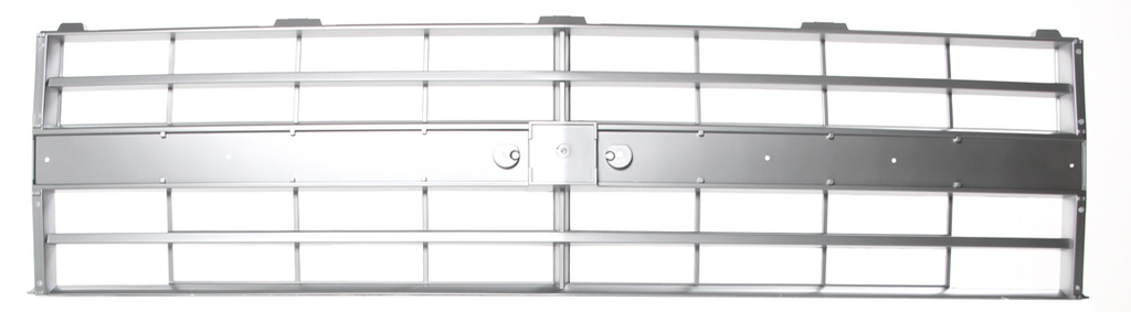 Premium Grille - OE Style with Emblem Mount - Argent Gray - Dual Headlights - 85-88 CK Chevy Pickup Blazer Suburban