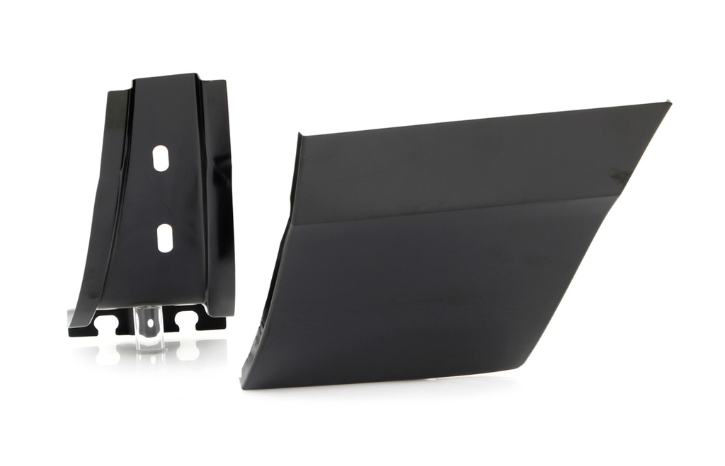 Front Fender Lower Rear Repair Panel w/ Brace - RH - 68-70 Plymouth B-Body