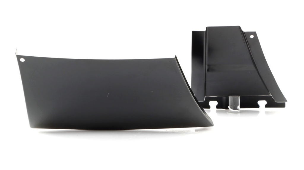 Front Fender Lower Rear Repair Panel w/ Brace - LH - 71-72 Plymouth B-Body 2DR