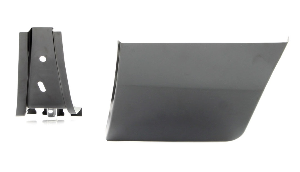 Front Fender Lower Rear Repair Panel w/ Brace - RH - 68-70 Charger