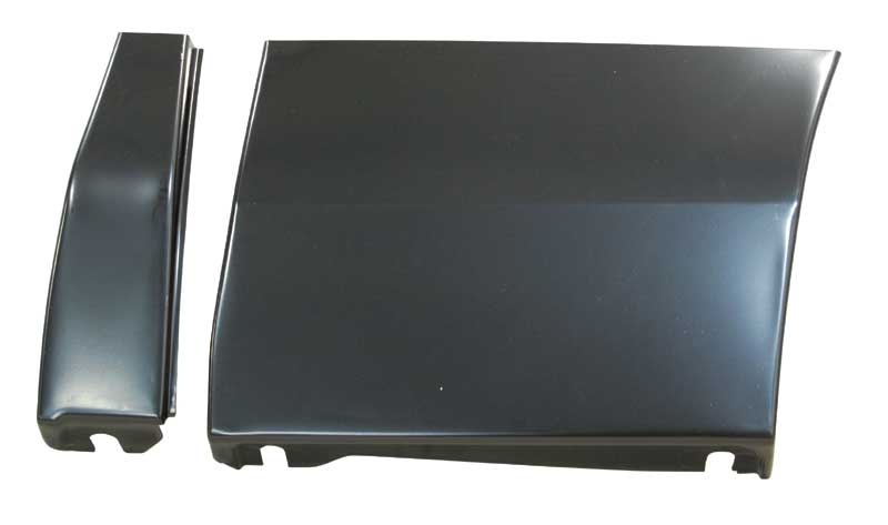 Front Fender Lower Rear Repair Panel w/ Brace - RH - 69 Camaro