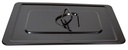 Battery Hole Cover (Locking) - 56 Ford F100 F250