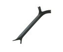 A-Pillar Panel - Upper RH - Black Plastic - 73-80 Chevy GMC C/K Pickup Truck
