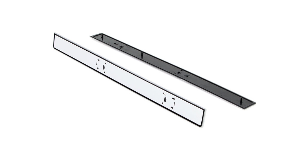 Front Door Panel Trim w/ Door Strap Holes - Pair - 81-91 Chevy GMC C/K Pickup Blazer Jimmy Suburban