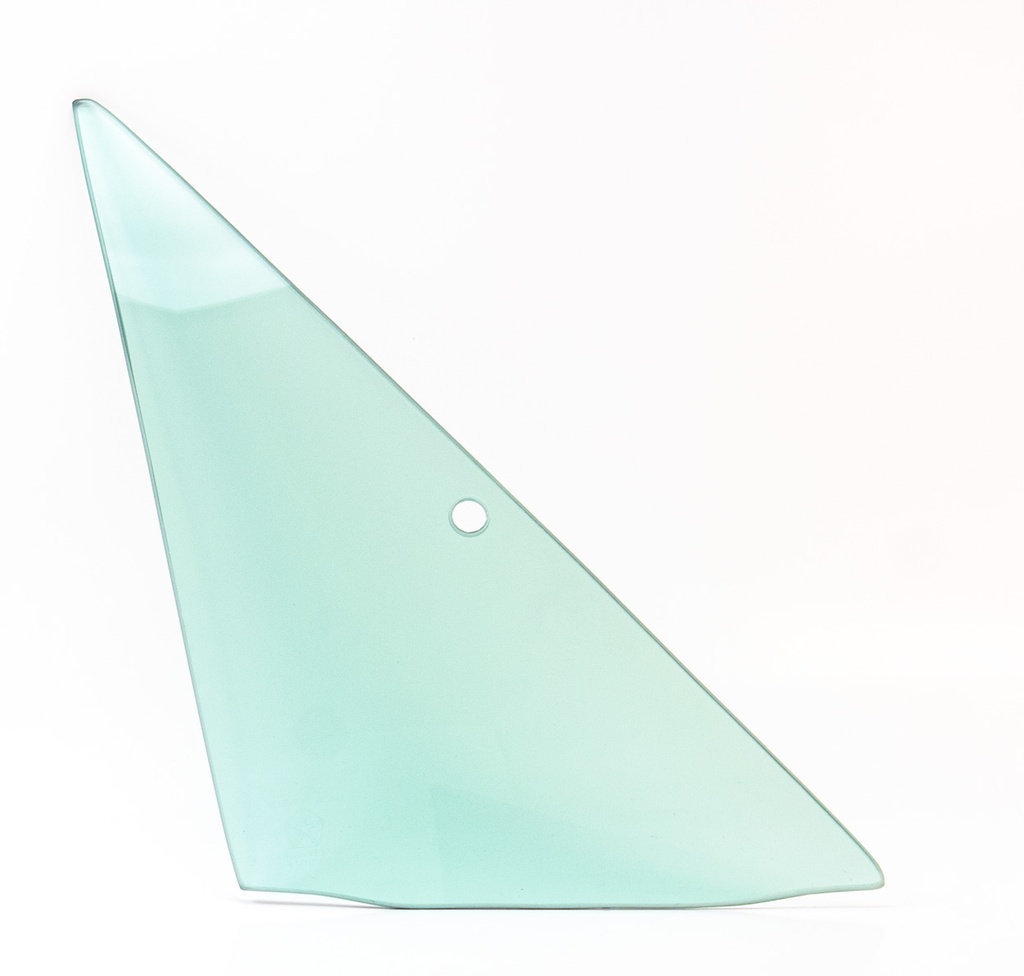 Vent Glass - Green Tint - RH - 66-67 Dodge Plymouth B-Body 2DR Hardtop, Convertible, 2/4DR Sedan & Wagon