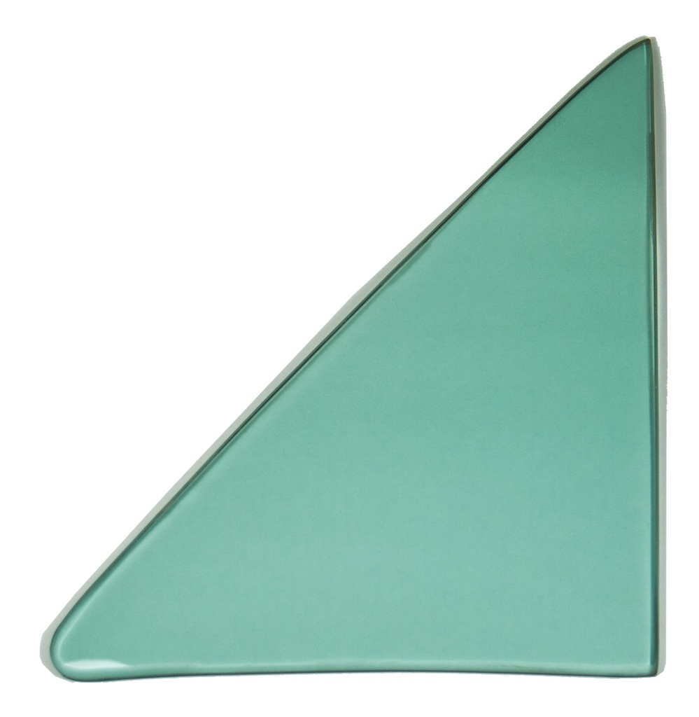 Vent Glass - Green Tint - LH - 68-72 GM A-Body 2DR Sedan (Post)