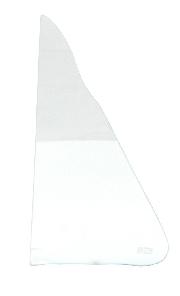 Vent Glass - Clear - LH or RH - 53-55 Ford F100 F250