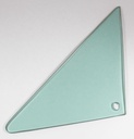 Vent Glass - Green Tint - LH - 66-67 BOP A-Body Sedan (Post)