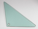 Vent Glass - Green Tint - RH - 66-67 BOP A-Body Sedan (Post)