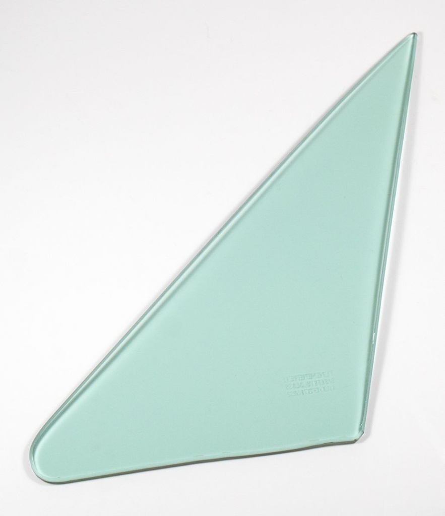 Vent Glass - Green Tint - LH - 66-67 Fairlane Fastback Convertible