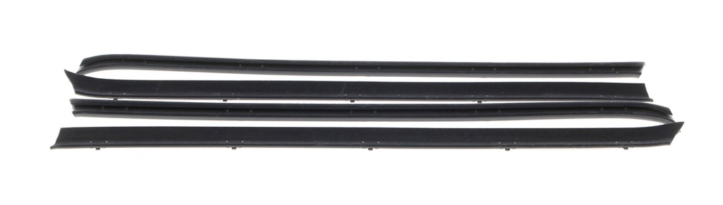 Front Door Beltline Window Felts (4pcs) - 77-80 Chevy GMC C/K Pickup Blazer Jimmy Suburban