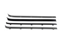 Front Door Beltline Window Felts (4pcs) - 73-76 Chevy GMC C/K Pickup Blazer Jimmy Suburban