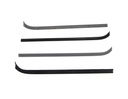 Front Door Beltline Window Felts (4pcs) - 73-79 F100 F150 F250 F350; 78-79 Bronco