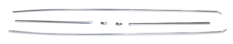 Drip Rail Molding Set - 64-65 Chevelle 2DR Hardtop