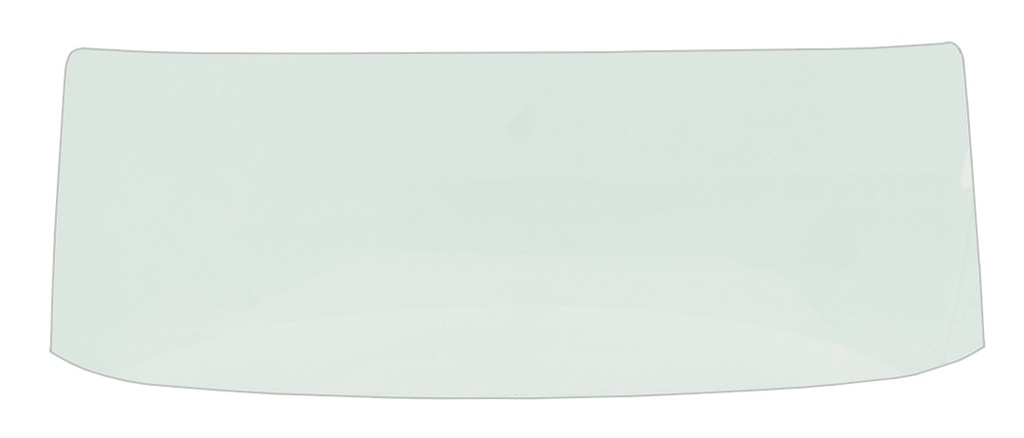 Back Glass - Green Tint - 66-67 Chevy II Nova 2/4DR Sedan (Post)