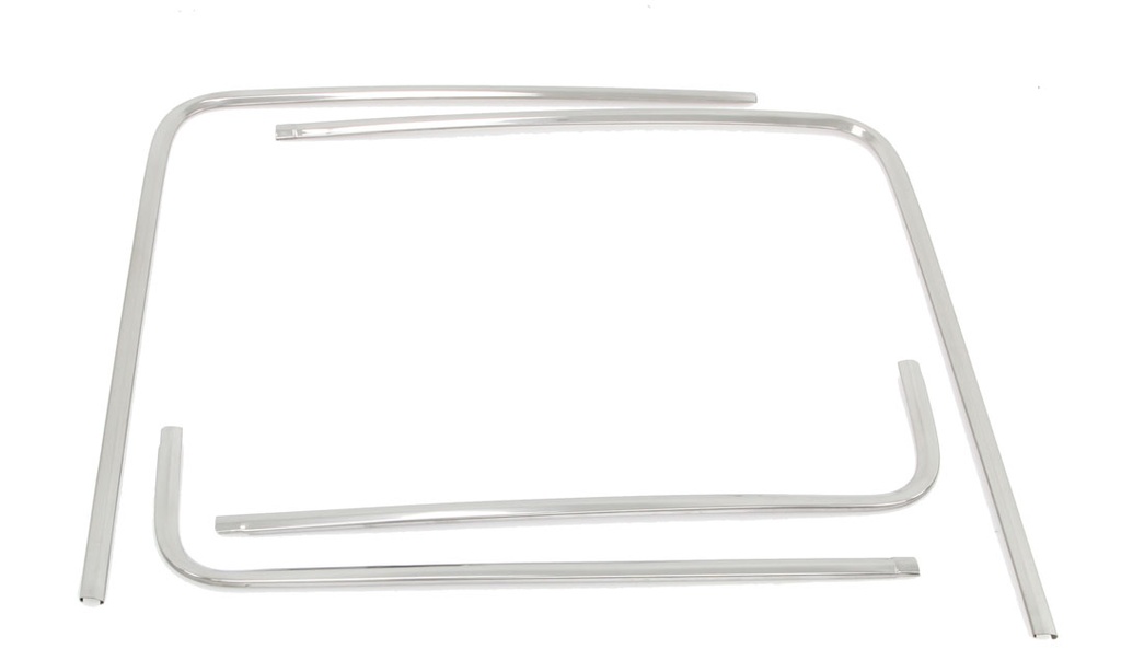 Back Glass Molding Set - 4pcs - 68-69 Fairlane Torino