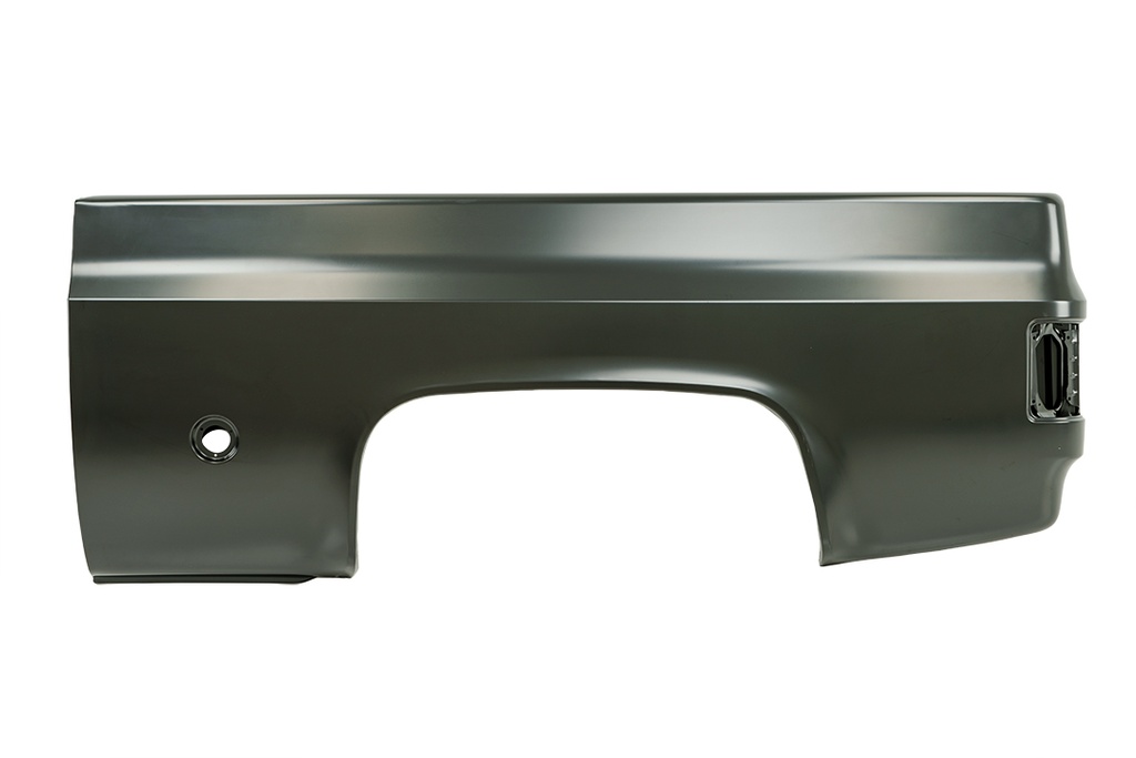 Bedside - OE Style w/ Round Gas Hole - LH - 73-76 Chevy GMC C/K Pickup ('76 1st Design)