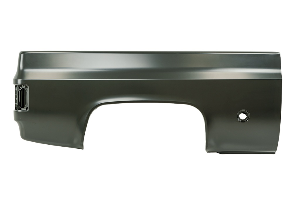 Bedside - OE Style w/ Round Gas Hole - RH - 73-76 Chevy GMC C/K Pickup ('76 1st Design)