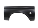 Bedside Repair Panel w/ Round Gas Hole - LH - 73-76 Ford F100 F150 F250 Styleside
