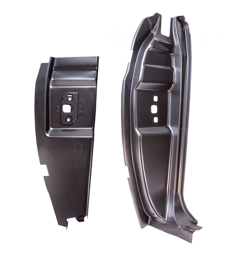 Door Jamb Lock Pillar w/ Reinforcement - RH - 66-67 Fairlane Comet Cyclone Fastback & Convertible