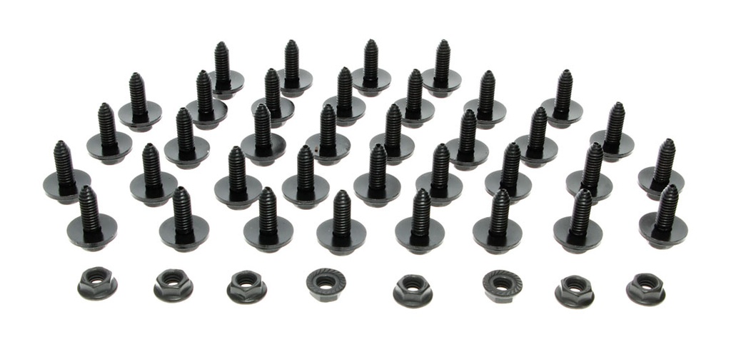 Standard Bed Wheelhouse Hardware Kit (44pcs) - 73-87 Chevy GMC C/K Fleetside Pickup; 73-91 Blazer Jimmy