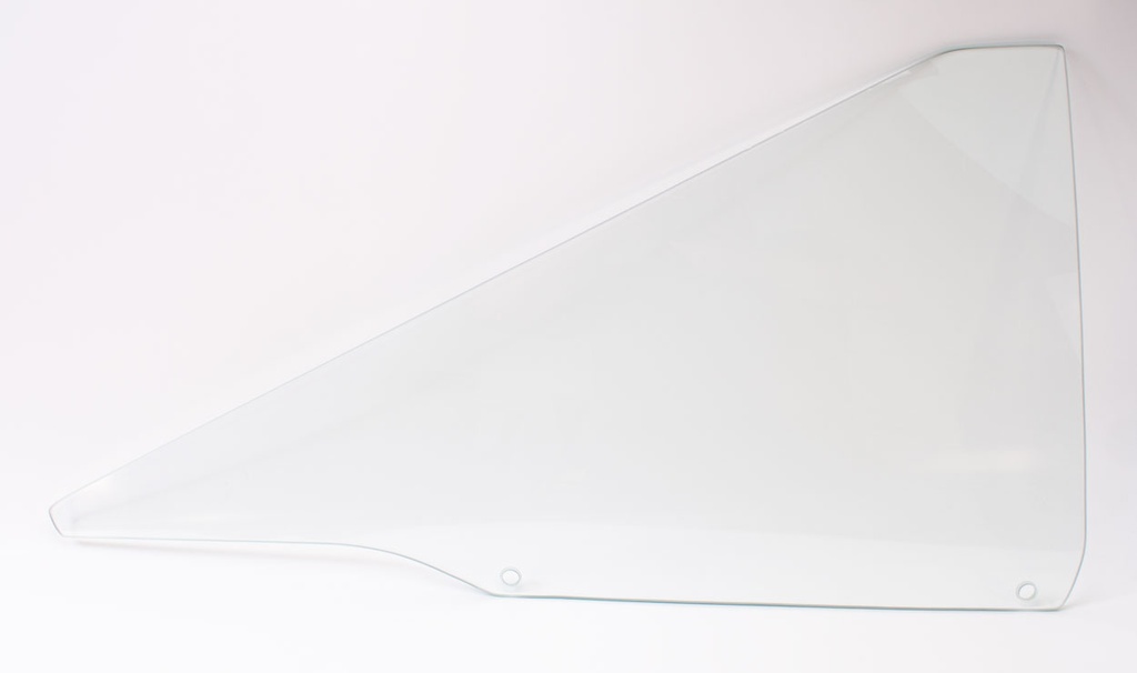 Quarter Glass - Clear - RH - 67 Dodge Plymouth B-Body 2 Door Hardtop